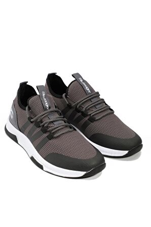 Slazenger TUESDAY Sneaker Unisex Ayakkabı K.Gri / Siyah
