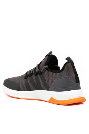Slazenger TUESDAY I Sneaker Unisex Ayakkabı Koyu Gri / Turuncu