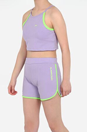 Slazenger DERORIT Çocuk  Lila Alt Üst Takım