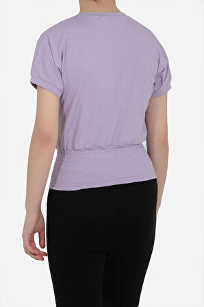 Slazenger PORCIA Çocuk  Lila Tişört