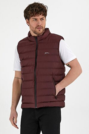 Slazenger BLANK Erkek Yelek Bordo