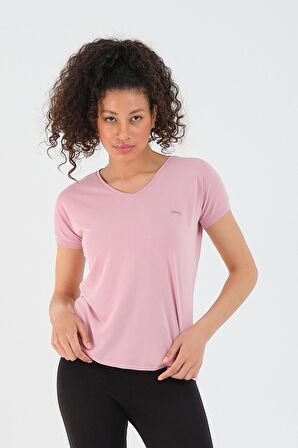 Slazenger PLAY Kadın T-Shirt Pembe