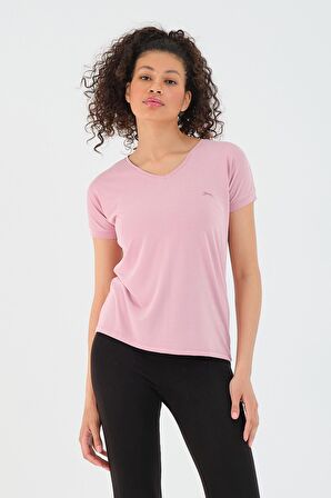 Slazenger PLAY Kadın T-Shirt Pembe