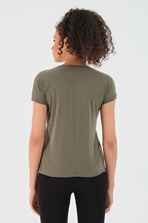 Slazenger PLAY Kadın T-Shirt Haki