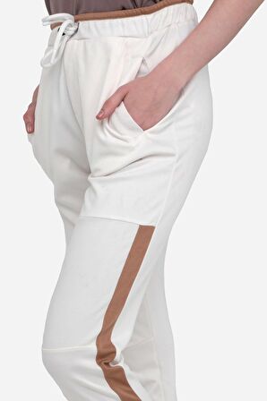 Slazenger OXFORD Kadın Eşofman Altı Ekru