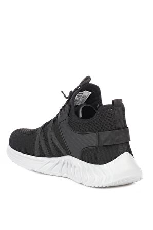 Slazenger GABRIEL Sneaker Erkek Ayakkabı Siyah / K.Gri