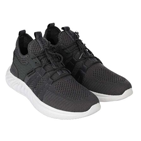 Slazenger GABRIEL IN Erkek  Koyu Gri Koşu & Yürüyüş Spor Ayakkabısı