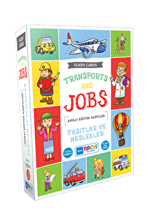 Taşıtlar ve Meslekler Transports And Jobs Blue Focus Games