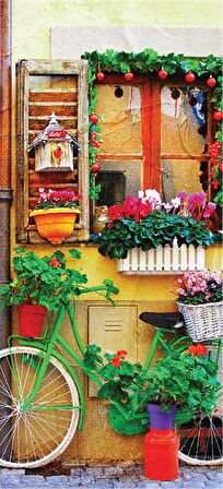 Blue Focus Green Bicycle 7+ Yaş Orta Boy Puzzle 128 Parça