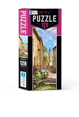 Blue Focus Old Street 14+ Yaş Büyük Boy Puzzle 128 Parça