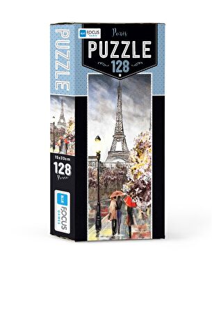 Blue Focus Paris 15+ Yaş Orta Boy Puzzle 128 Parça