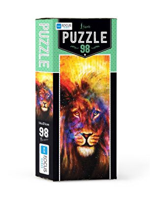 Blue Focus 7+ Yaş Orta Boy Puzzle 98 Parça