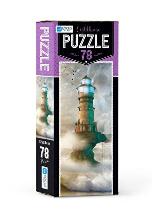 Blue Focus Şehir / Yapı 78 Parça Çocuk Puzzle