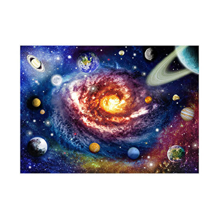 Blue Focus Space 14+ Yaş Küçük Boy Puzzle 1000 Parça