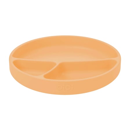OiOi Porsiyon Mama Tabağı Dreamy Orange Vakumlu Silikon 6 Ay+