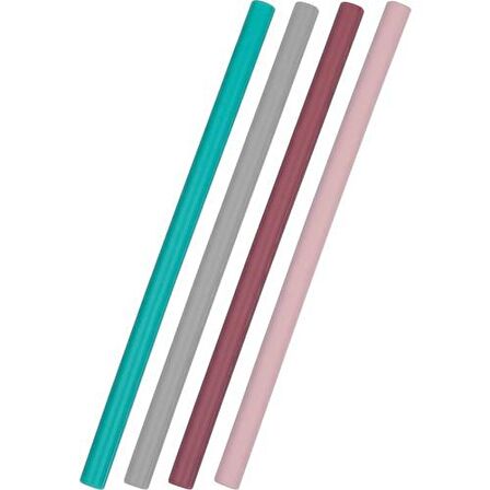 Oioi Silikon Pipet 4 lü - Pembe Mix