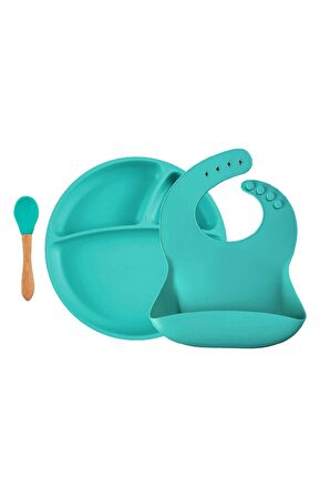 OiOi BLW Set II Aqua Green Tabaklı Yeşil