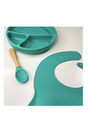 OiOi BLW Set II Aqua Green Tabaklı Yeşil