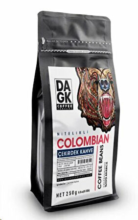 DAGK COLOMBİAN ÇEKİRDEK KAHVE 250GR