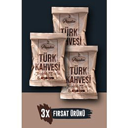 PAŞADAN 100 GR TÜRK KAHVE 3 AD
