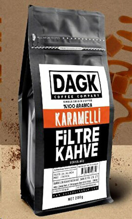 DAGK KARAMELLİ FİLTRE KAHVE 200 GR