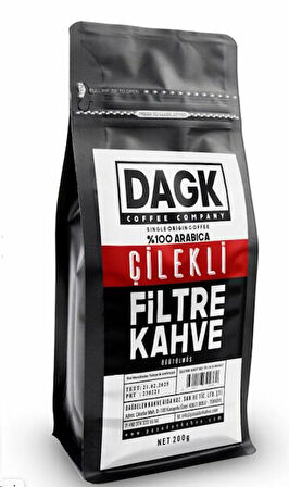 DAGK ÇİLEKLİ FİLTRE KAHVE 200 GR