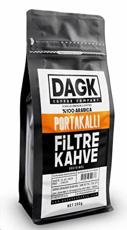 DAGK PORTAKALLI FİLTRE KAHVE 200 GR