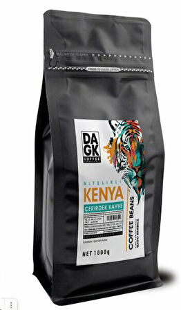 DAGK NİTELİKLİ KENYA ÇEKİRDEK KAHVE 1000GR