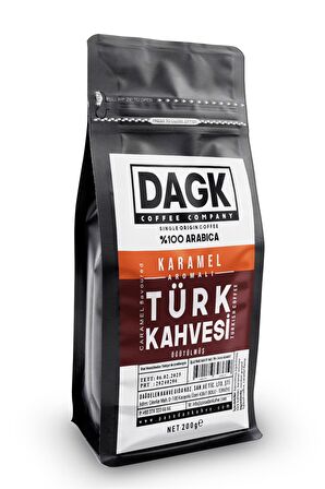 Karamelli Türk Kahvesi 200g (AROMALI)