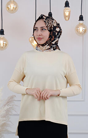 İNVEE Tunik 5879 Krem