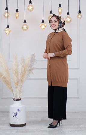 İNVEE  Hırka 6283 Toprak