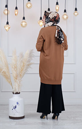 İNVEE  Hırka 6283 Toprak