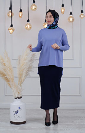 İNVEE Tunik 5879 Lila