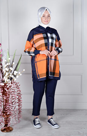 İNVEE Tunik 6652 Lacivert