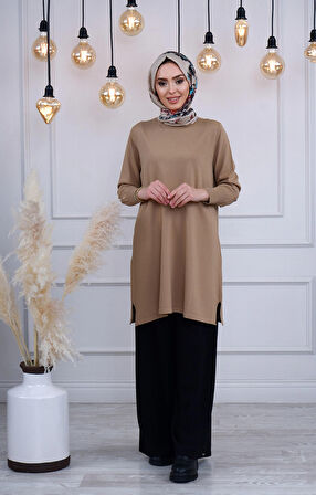 İNVEE Tunik 6911 Camel