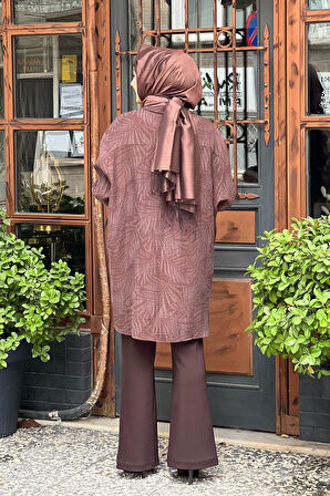 İNVEE Gömlek 7017 Kahve