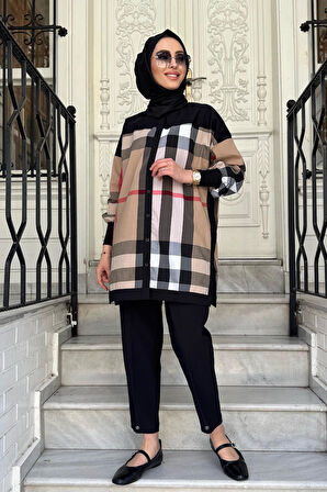 İNVEE Tunik 6652 Siyah
