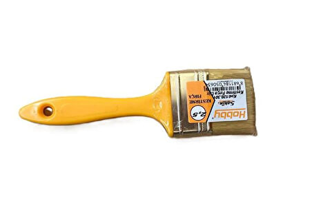 Şahin 120122 Plastik Saplı Kestirme Fırça 2.5 No 