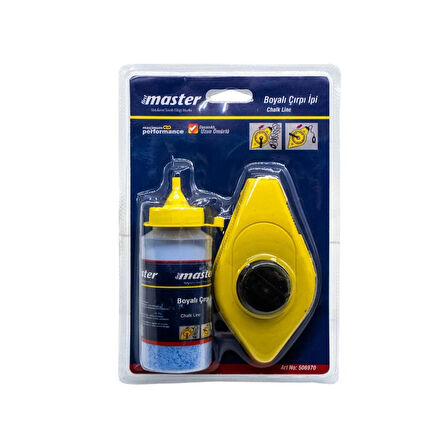 First Master 506970 Boyalı Çırpı İpi 30 mt