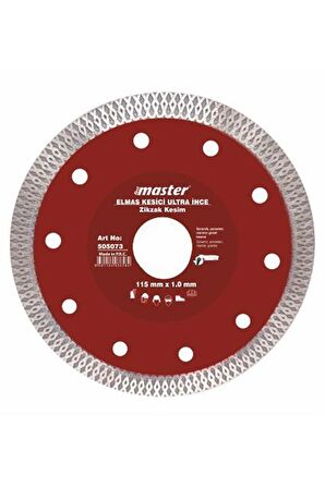 Master Turbo Elmas Beton ve Mermer Kesici Zikzak Kesim 115 mm.