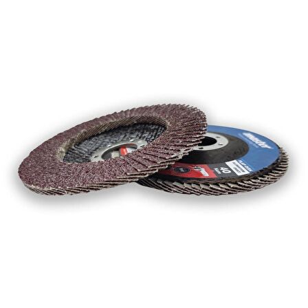 Master Flap Disk Zımpara 10lu Paket 115mm 40 Kum, AO