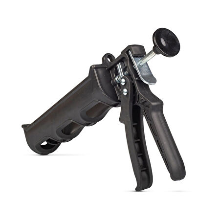 Firstmaster Kaliteli Kalın Plastik Silikon Mastik Tabancası Siyah