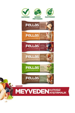 Fellas Kuruyemiş Bar Deneme Paketi x 6
