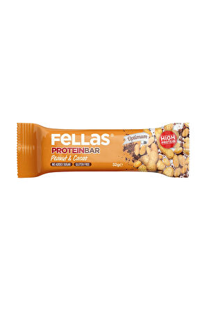 Protein Bar - Yer Fıstıklı ve Kakaolu 32g x 12 Adet