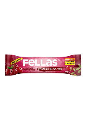 Vitamin & Meyve Bar - Turna Yemişi Ve Kabak Çekirdeği 35 gr X 12 Adet