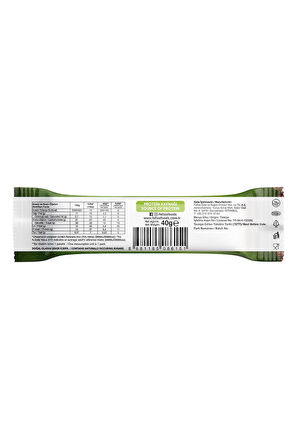Meyve Bar 40g Süper İkili Kutu 24 Adet-Antep Fıstıklı x 12 Adt + Karışık Kuruyemişli x 12 Adt
