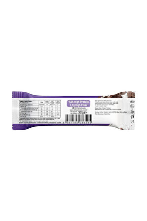Protein Bar 32g Süper İkili Kutu 24 Adet - Duble Kakaolu x 12 Adet + Fındıklı x 12 Adet