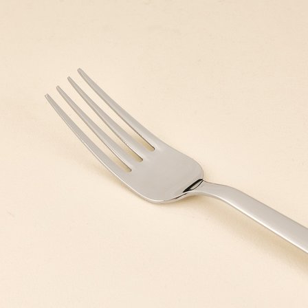 Erdem Basic 6'lı Yemek Çatalı - Gümüş