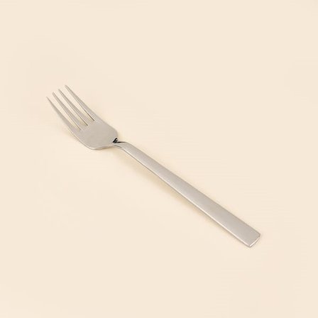 Erdem Basic 6'lı Tatlı Çatalı - Gümüş