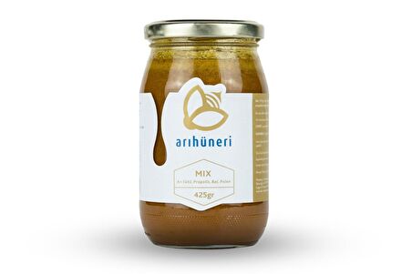 Arı Hüneri Mix (Arı Sütü-Bal-Polen-Propolis) 425 Gr